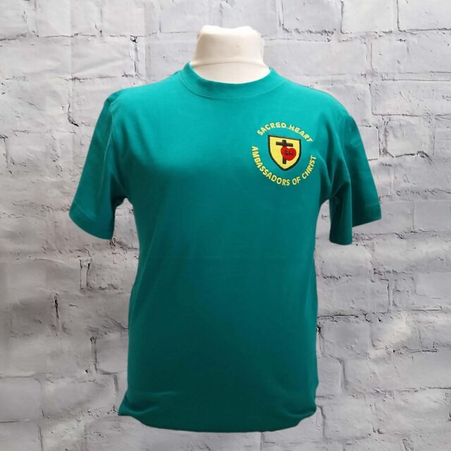 Sacred Heart PE T-shirt - Green