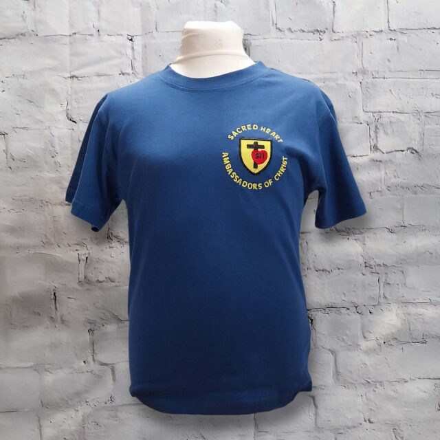 Sacred Heart PE T-shirt - Blue
