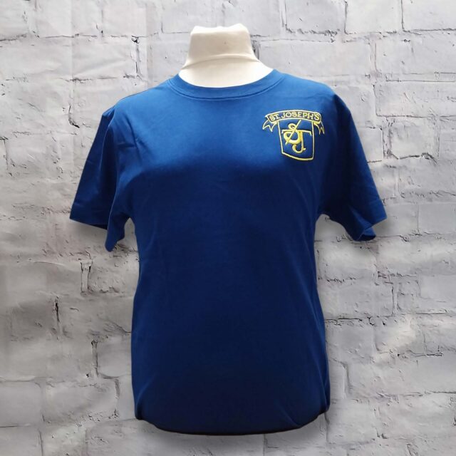 St Joseph's PE T-Shirt - Blue