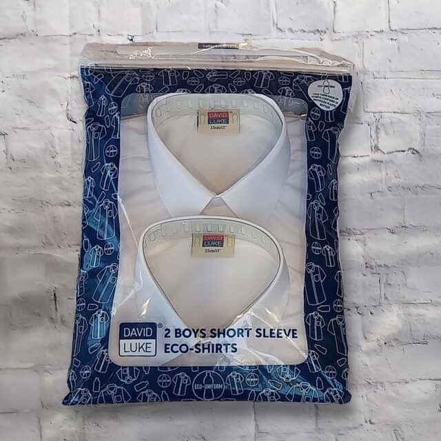 Pk2 Boys White Shirt