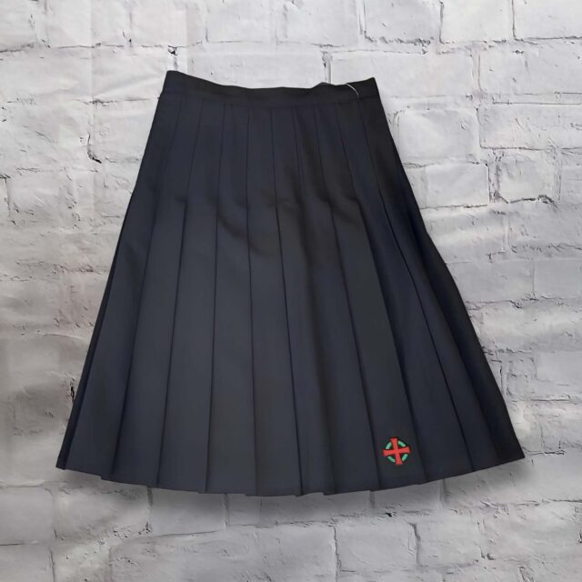 Holy Cross Badged Skirt